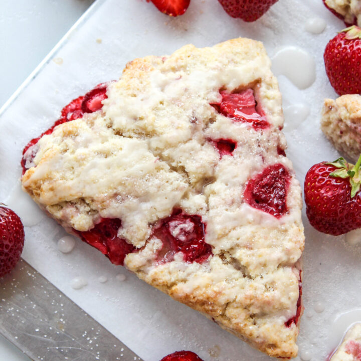 Strawberry Scones
