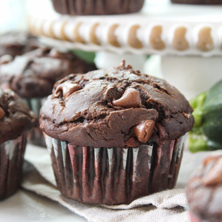 Chocolate Zucchini Muffins