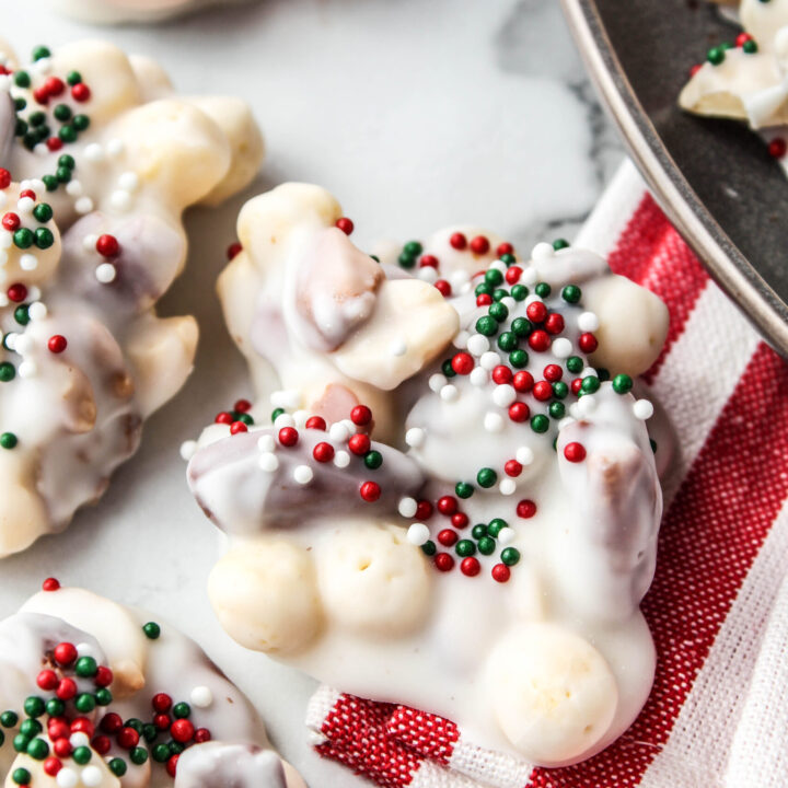 Almond Bark Clusters