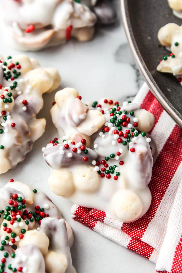 Almond Bark Clusters