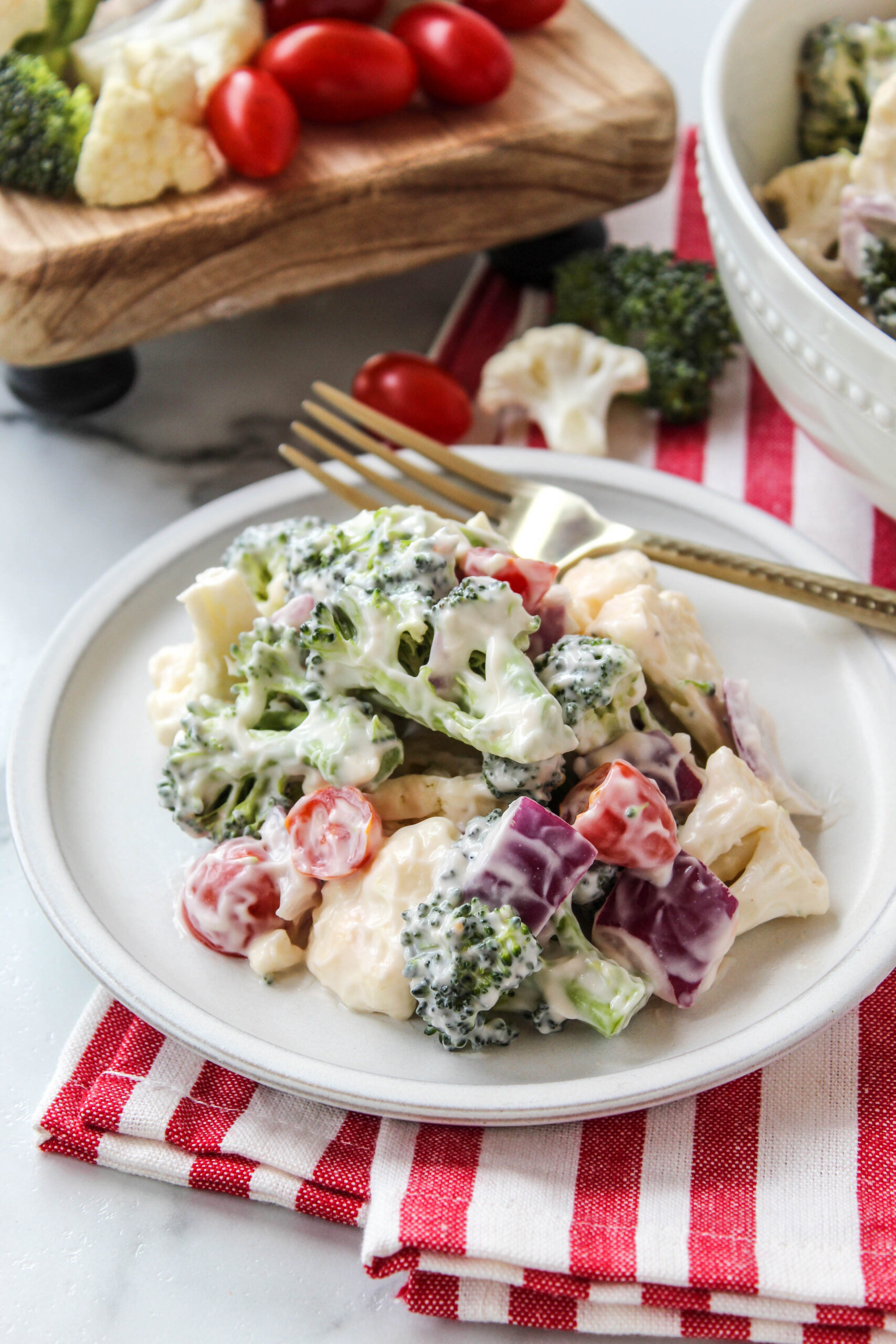 Christmas Crunch Salad | Baking You Happier