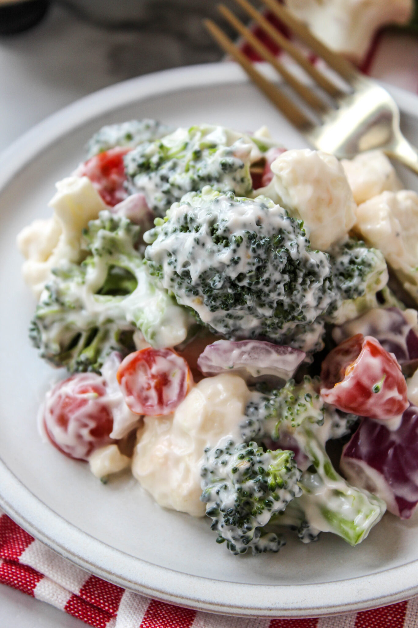 Christmas Crunch Salad | Baking You Happier