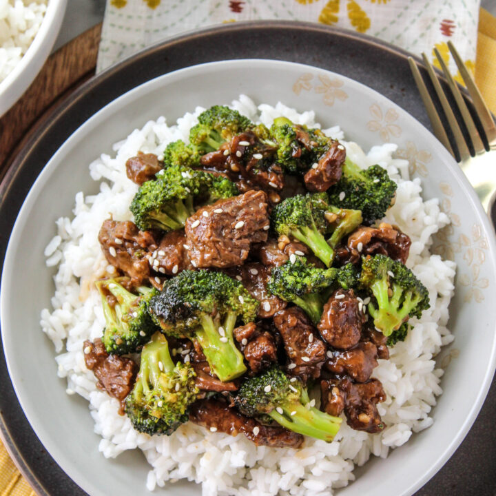 Vegetarian Beef and Broccoli