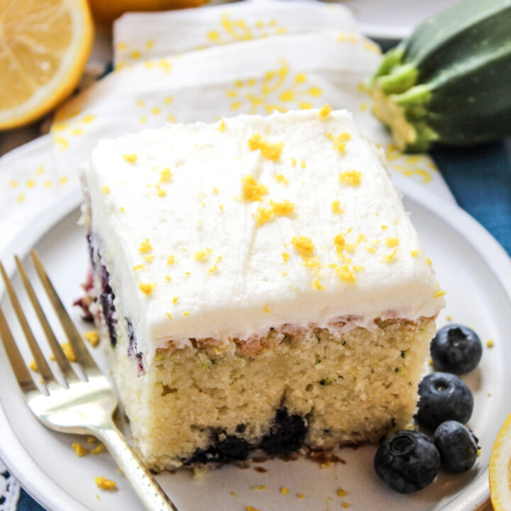 Blueberry Zucchini Cake