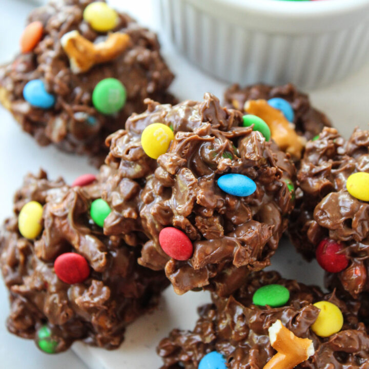 M&M Chocolate Candy Clusters