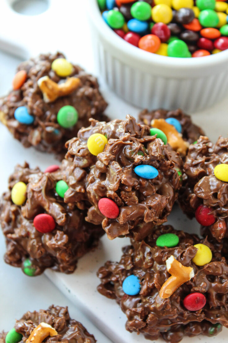 M&M Chocolate Candy Clusters