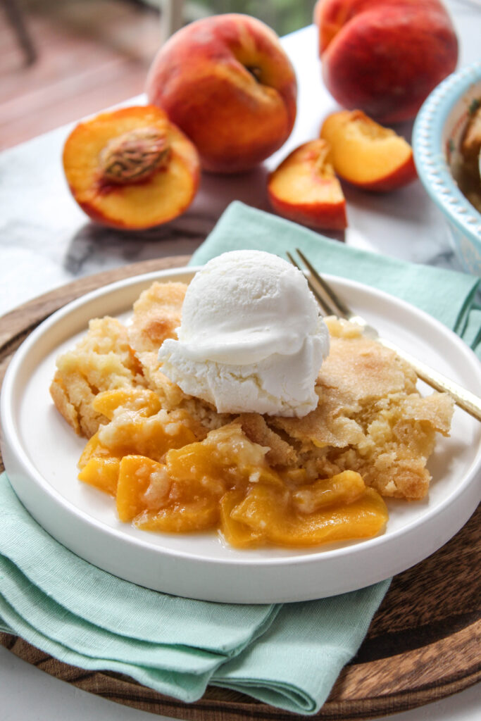 Fresh Southern Peach Cobbler