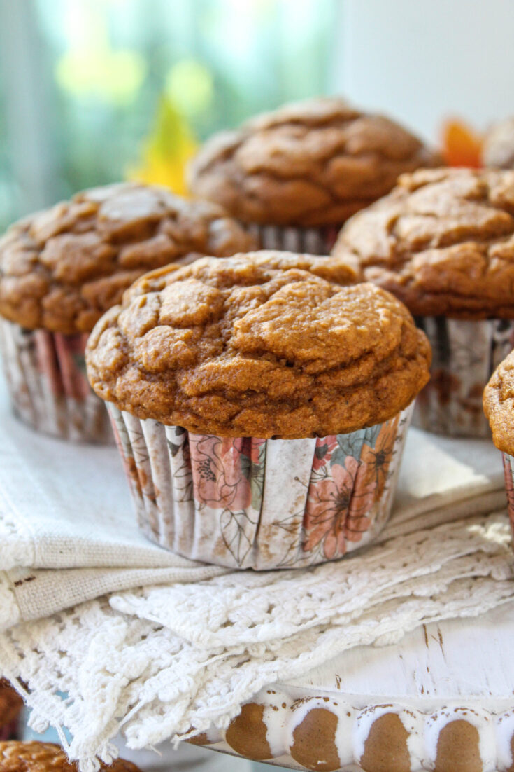 3-Ingredient Pumpkin Muffins