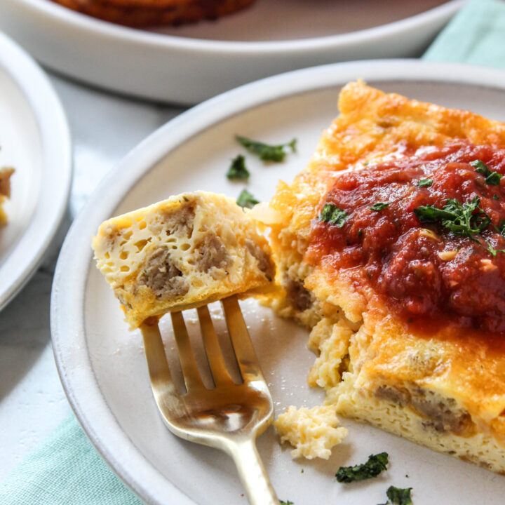 Vegetarian Egg Bake