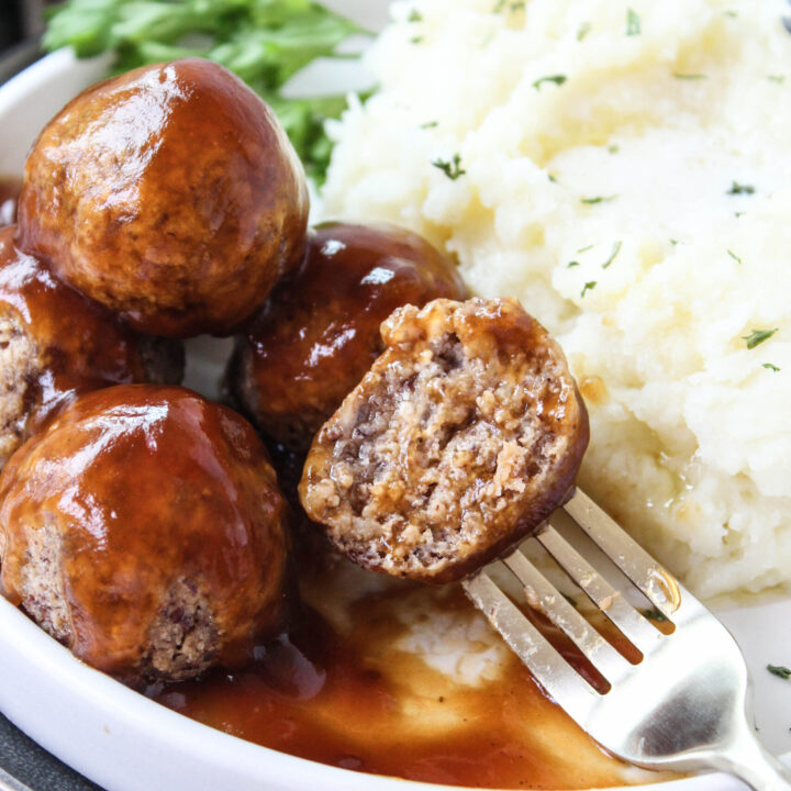 Rice Krispie Vegetarian Meatballs