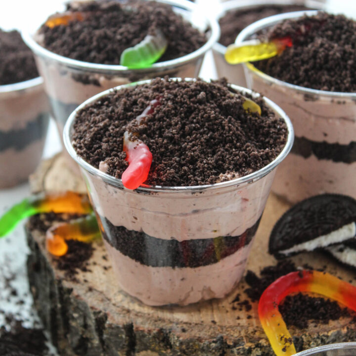 Oreo Dirt Cake Cups