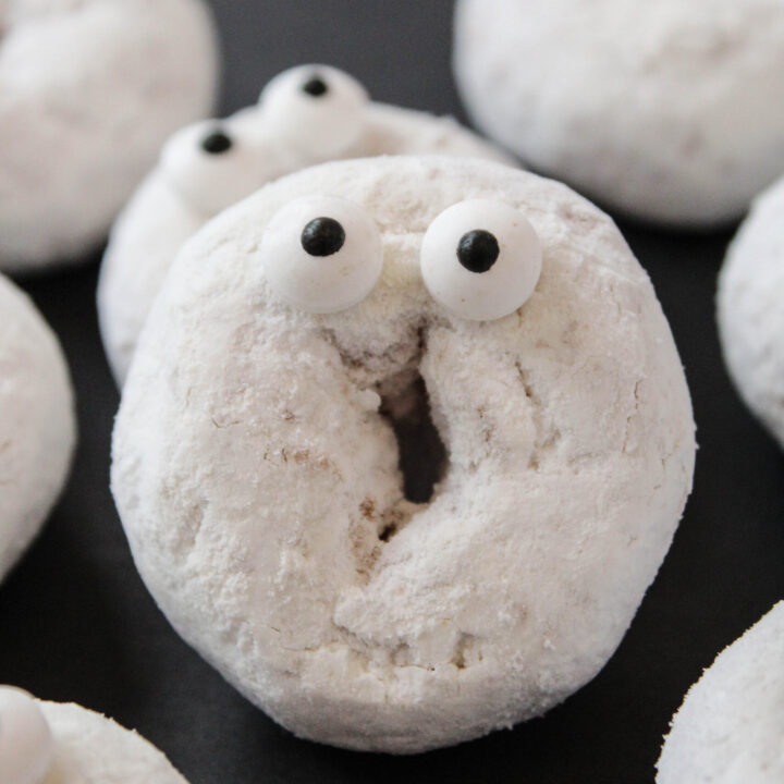 Halloween Ghost Donuts