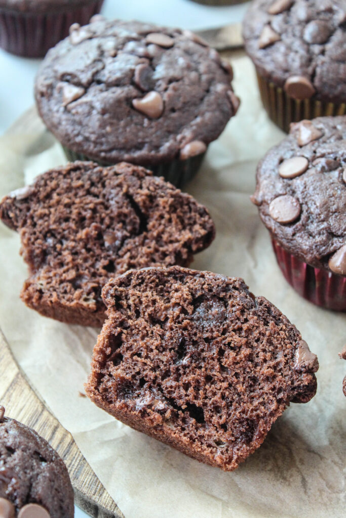Chocolate Banana Muffins