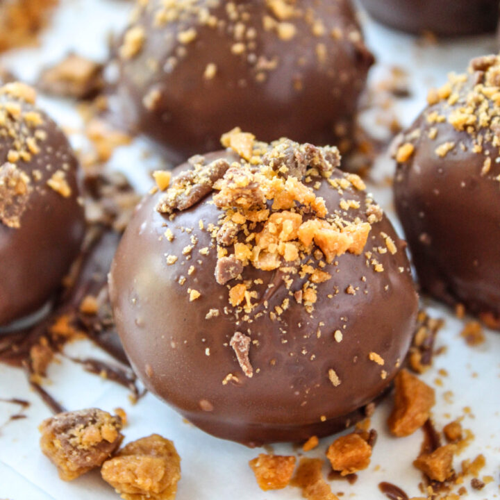 Butterfinger Nutter Butter Truffles