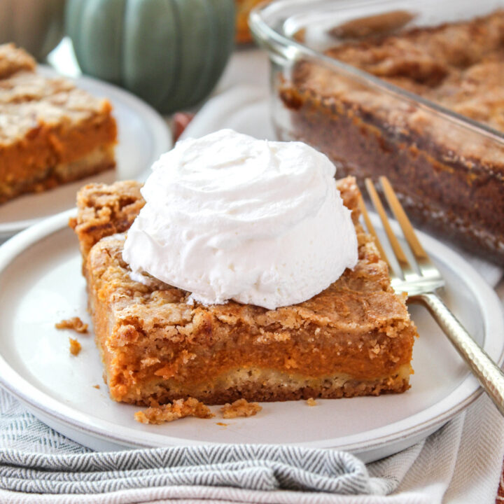 Pumpkin Pie Cake Bars