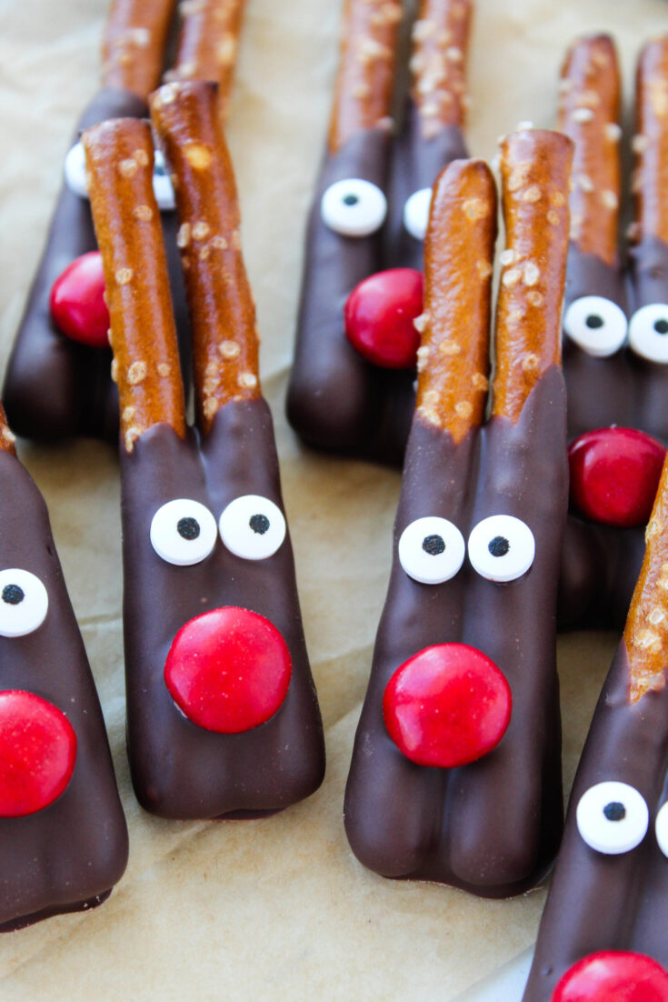 Reindeer Pretzels