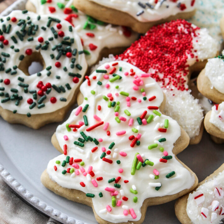 Best Soft Christmas Cutout Sugar Cookies
