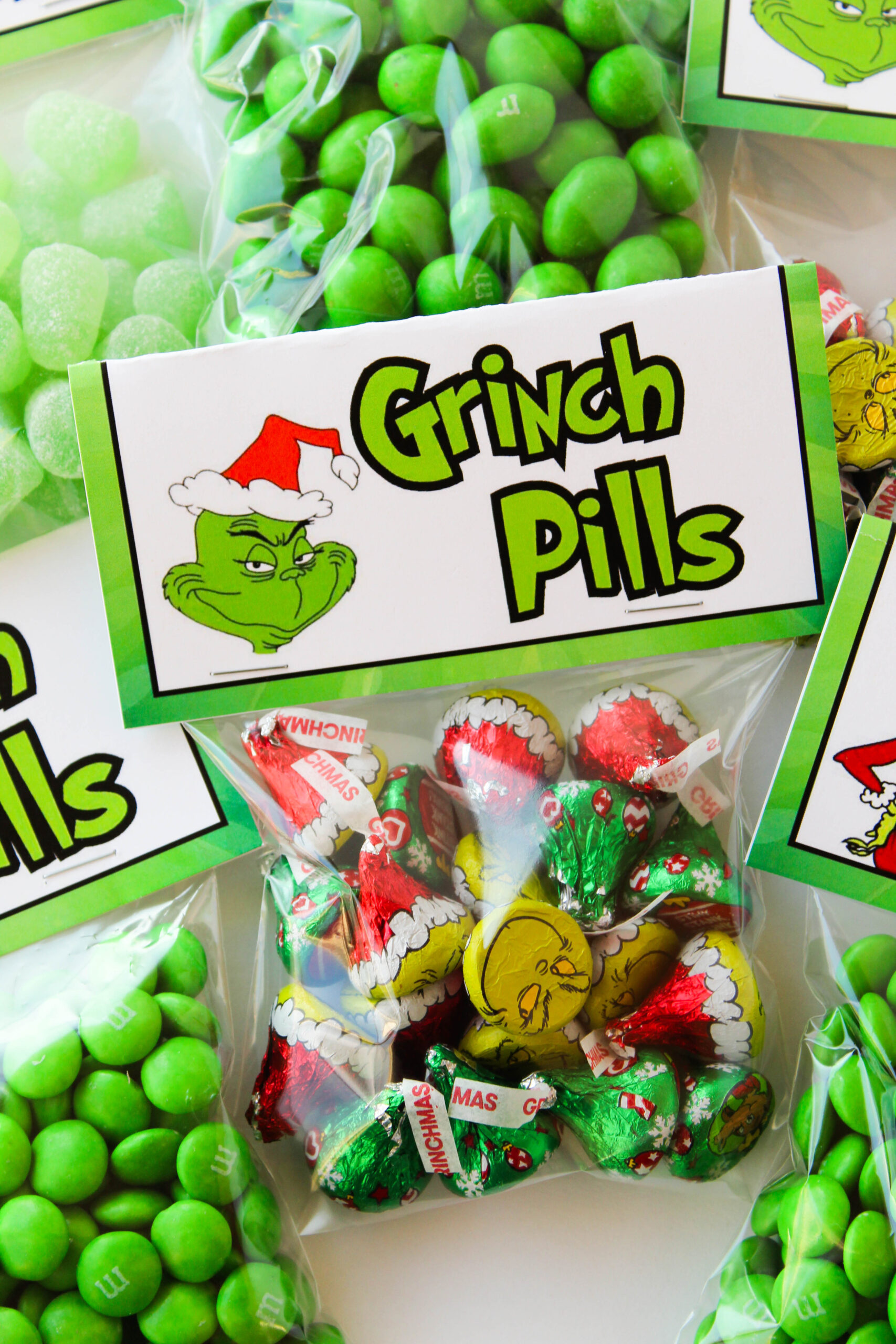 Free Printable Grinch Pills Bag Topper Baking You Happier
