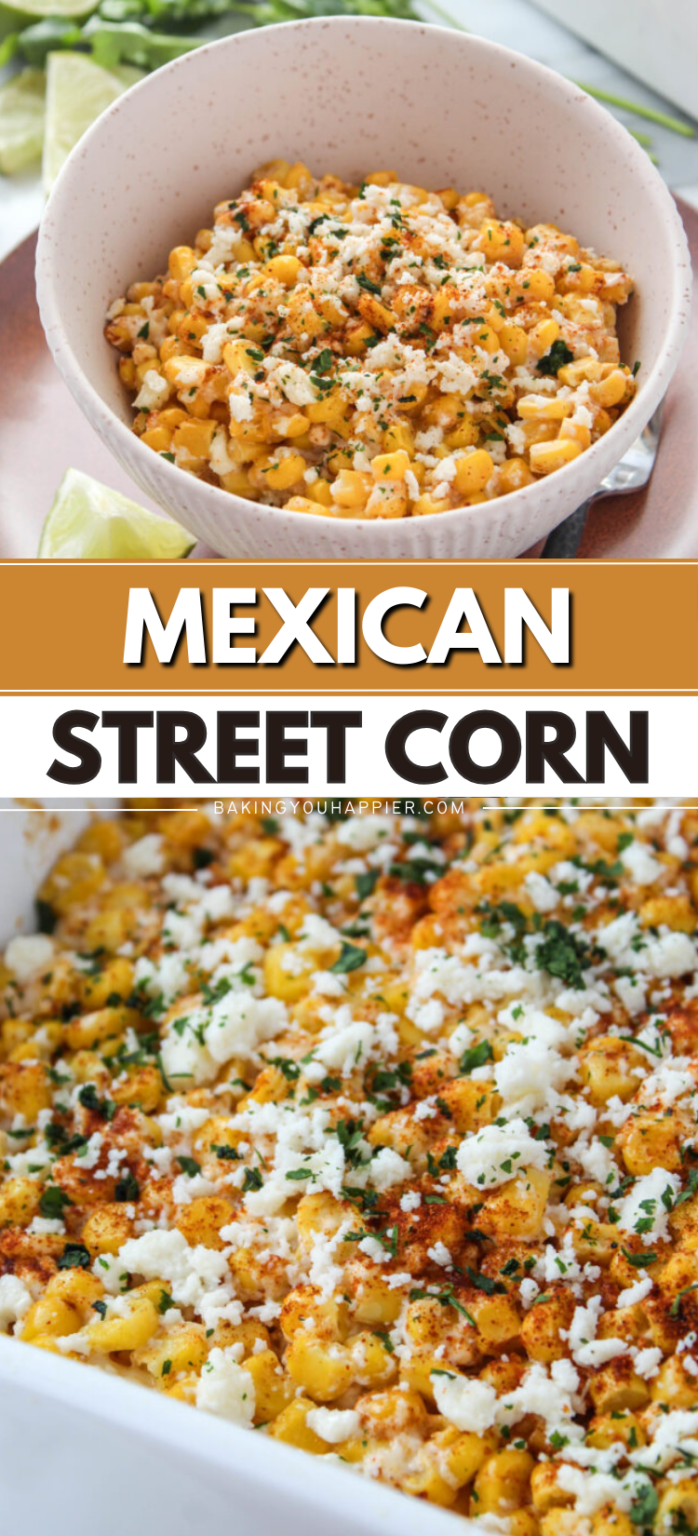 Mexican Street Corn Casserole | Baking You Happier