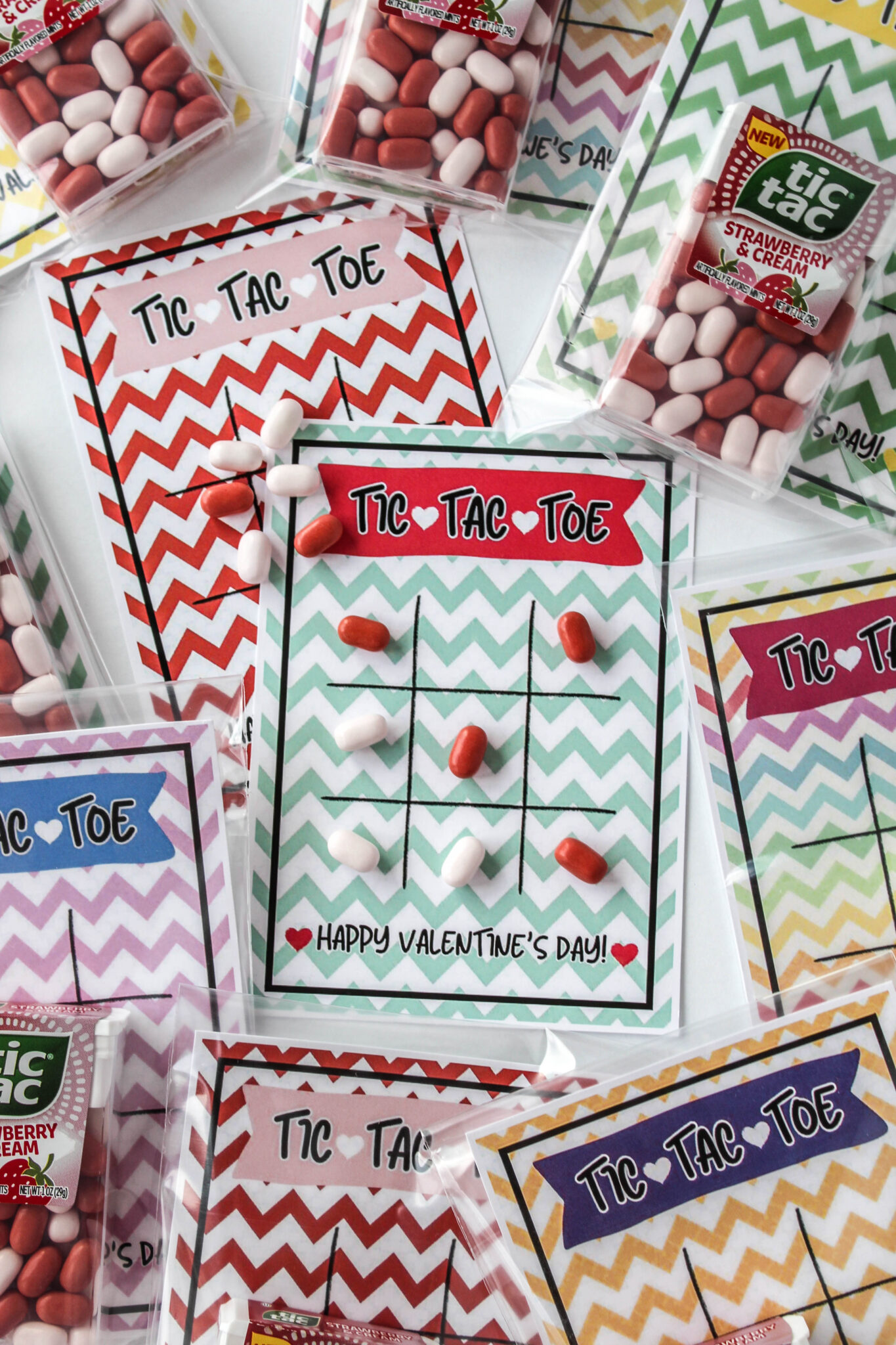 Free Printable Valentine’s Day Tic Tac Toe - Baking You Happier