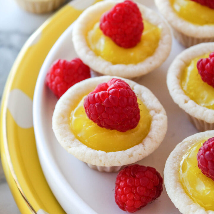 Lemon Sugar Cookie Cups