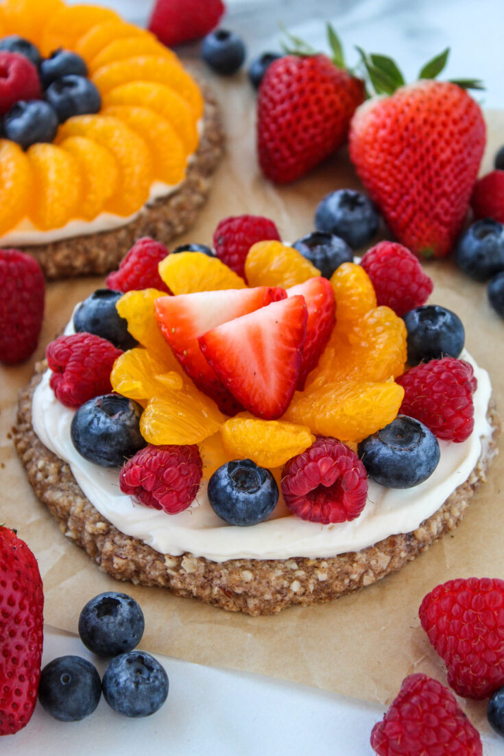 Healthy Fruit Pizza