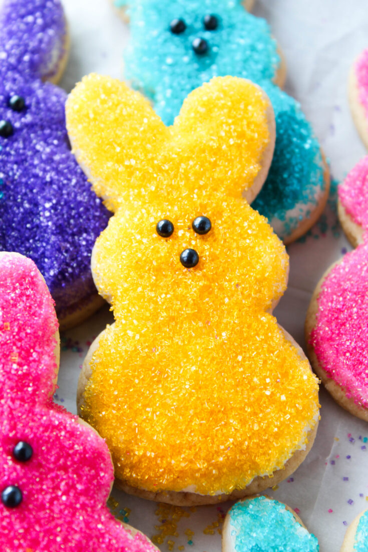 Peeps Bunny Sugar Cookies