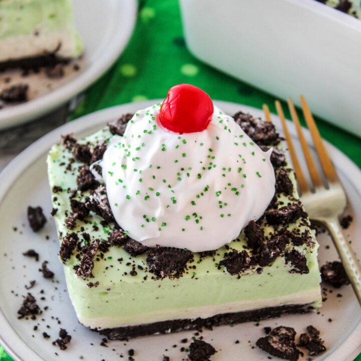 Shamrock Shake Lasagna