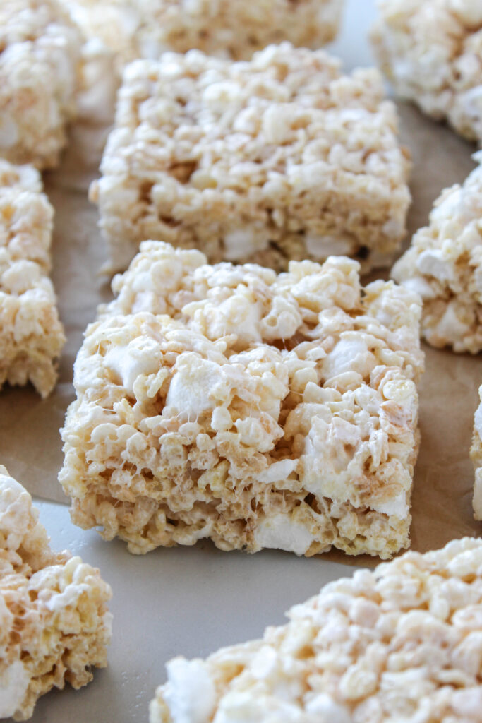 Marshmallow Rice Krispie Treats | Baking You Happier