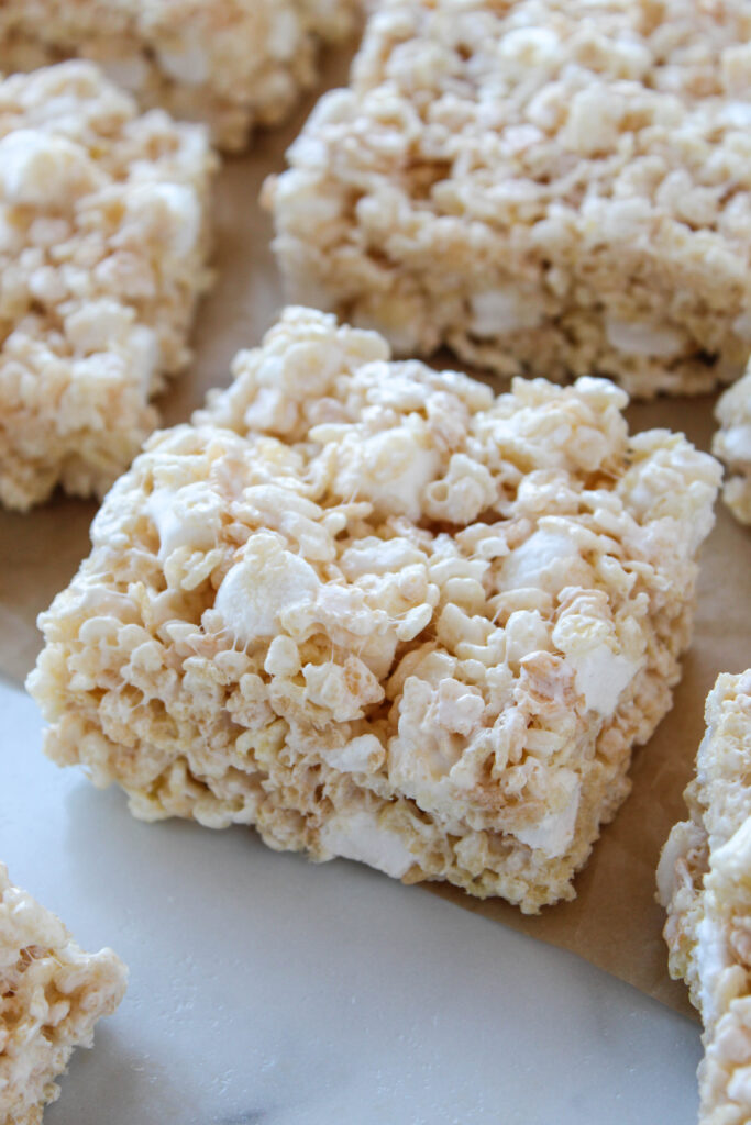 Marshmallow Rice Krispie Treats | Baking You Happier