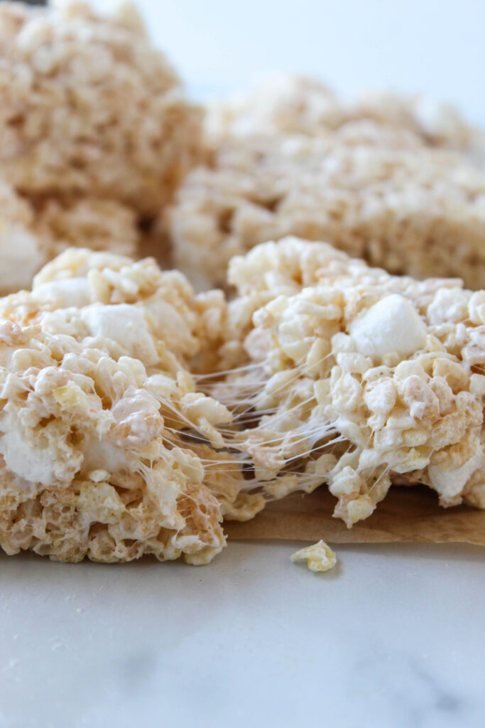 Marshmallow Rice Krispie Treats | Baking You Happier