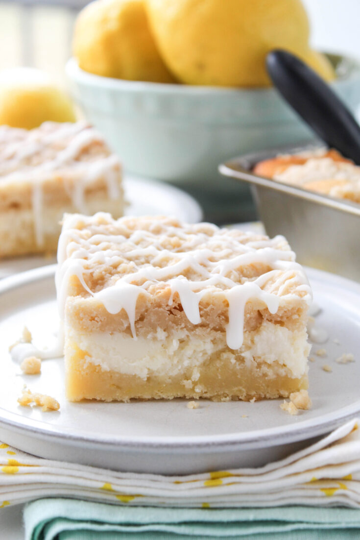 Lemon Cream Cheese Coffee Cake