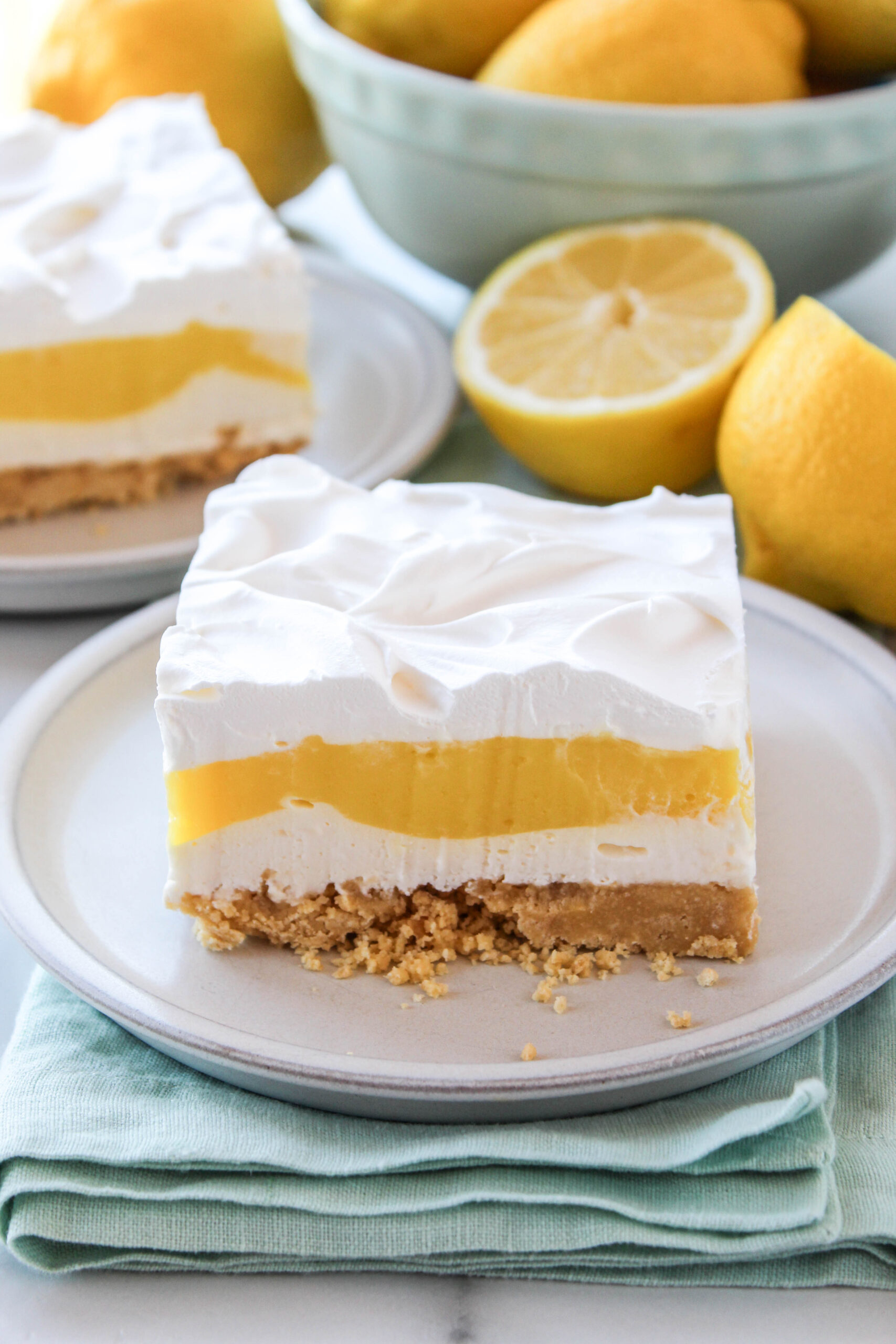 Lemon Lasagna Baking You Happier
