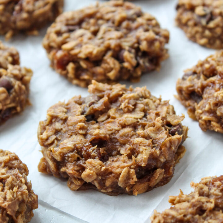 Peanut Butter Oatmeal Breakfast Cookies