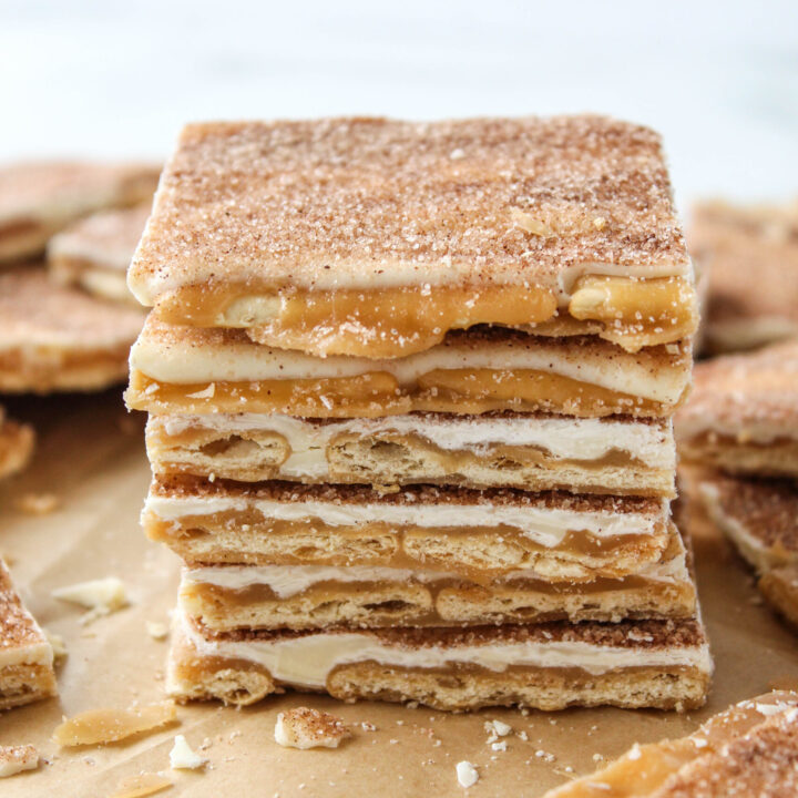 Churro Saltine Toffee