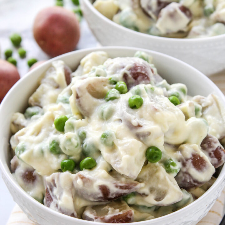 Creamed Peas and Potatoes