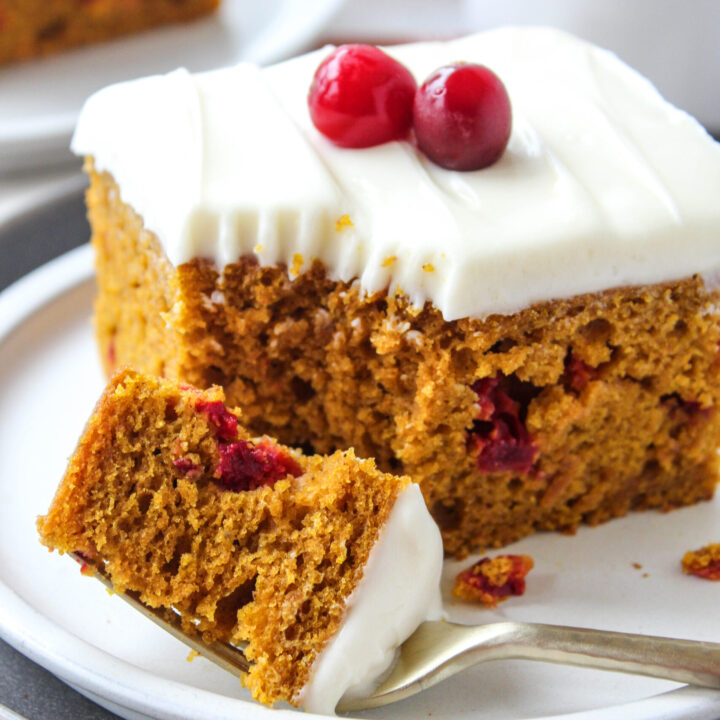 Cranberry Pumpkin Cake
