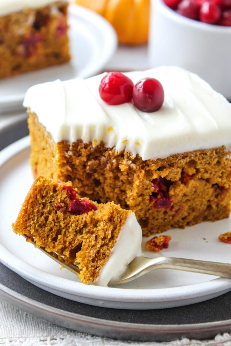 Cranberry Pumpkin Cake