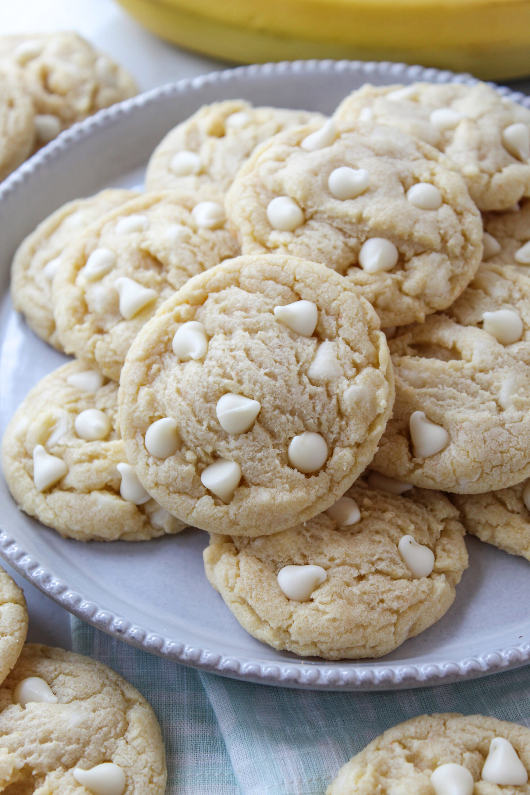Banana Pudding Cookies - Baking You Happier