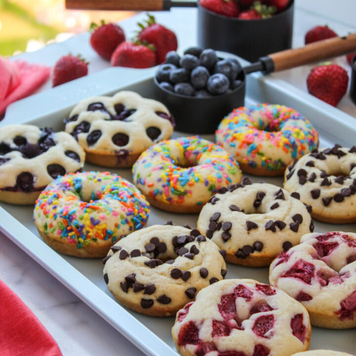 Easy Pancake Donuts (Made with Pancake Mix!)