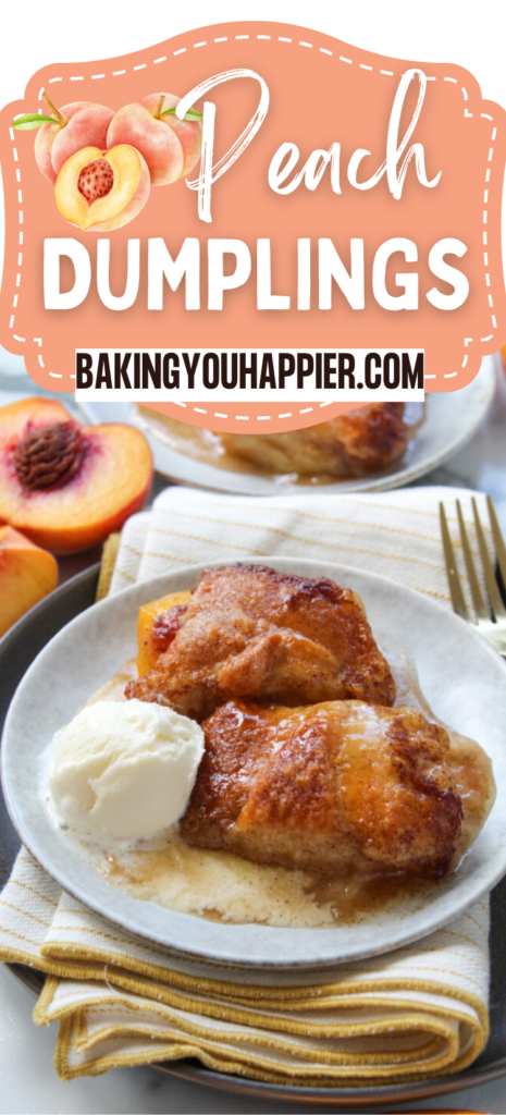 Peach Dumplings with Crescent Rolls Recipe