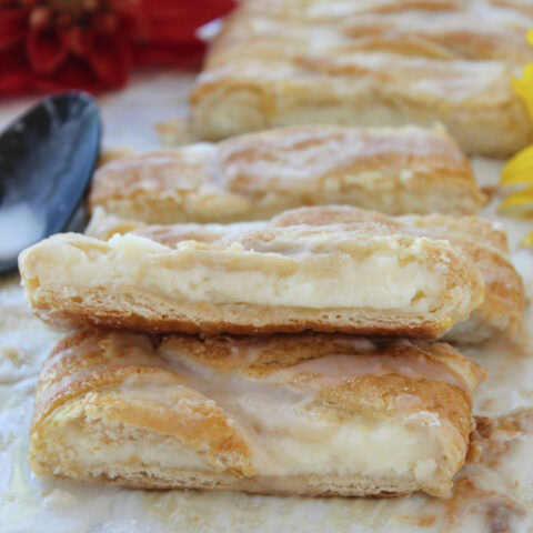 Easy Cream Cheese Strudel - Baking You Happier