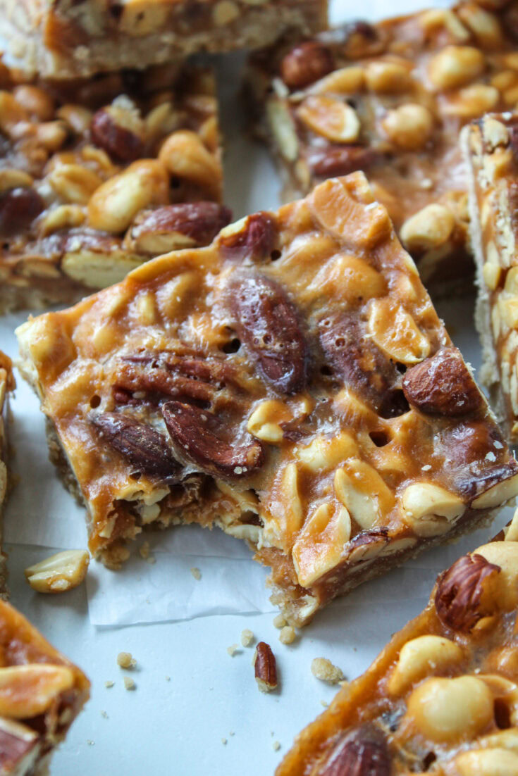 Butterscotch Nut Bars