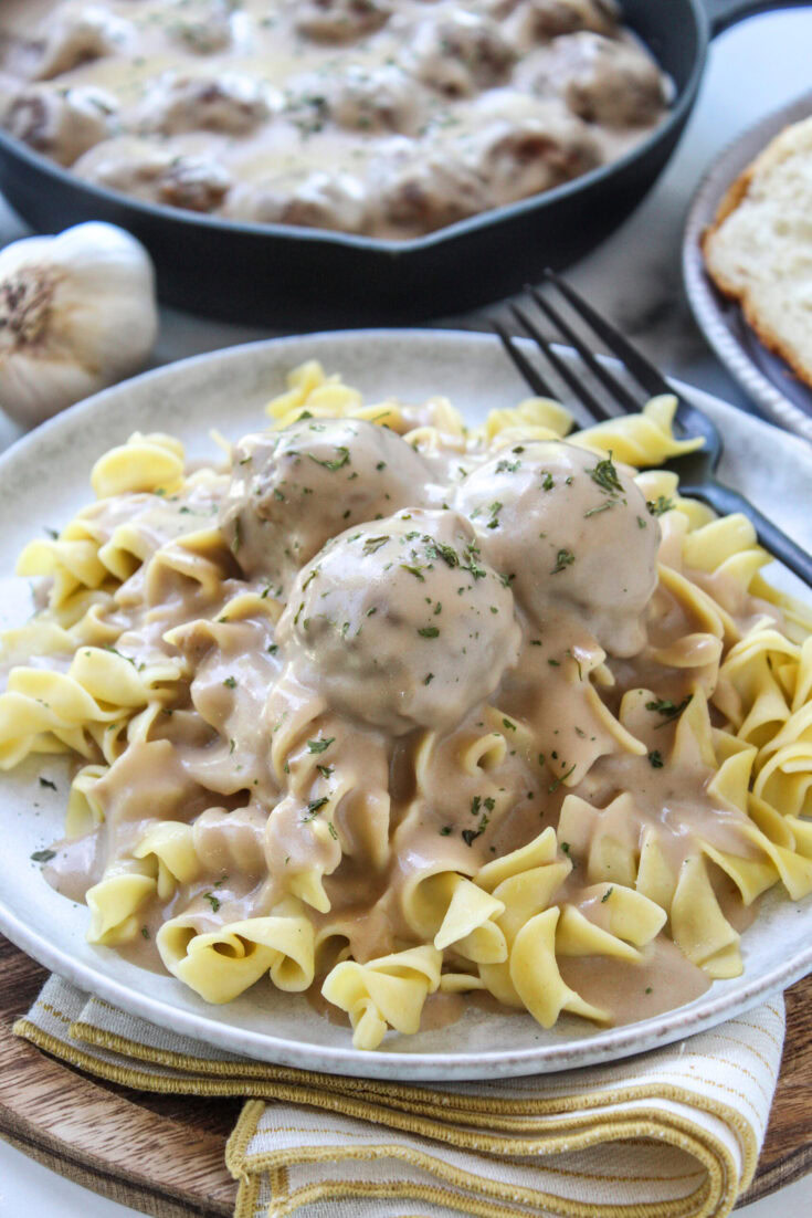 Vegetarian Swedish Meatballs