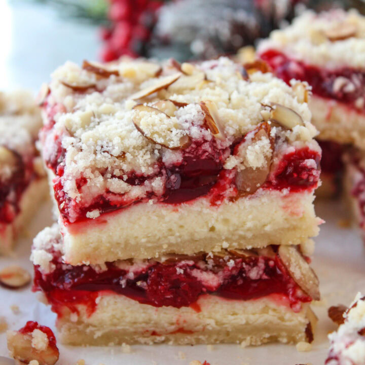 Christmas Cheesecake Bars