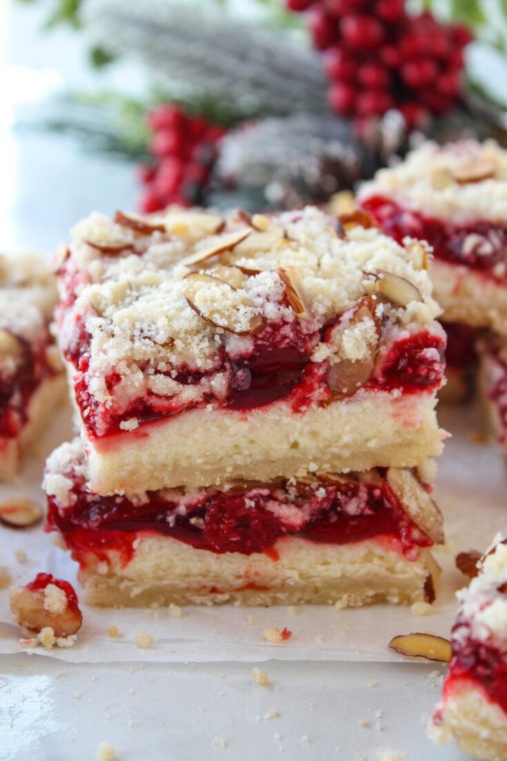 Christmas Cheesecake Bars
