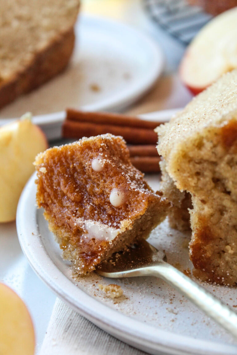 Apple Cider Donut Cake - Baking You Happier