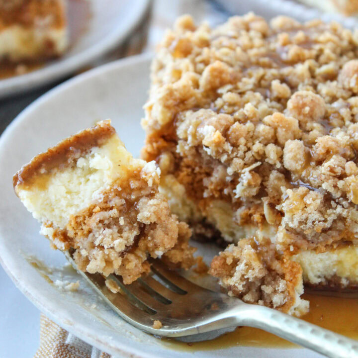 Pumpkin Caramel Cheesecake Bars