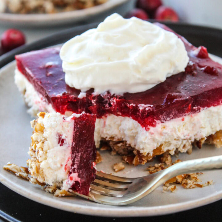 Cranberry Pretzel Salad