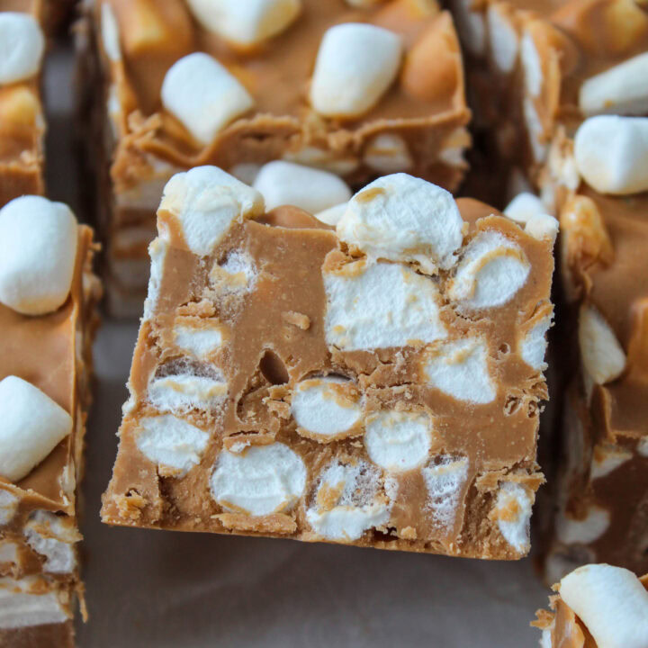 Peanut Butter Marshmallow Squares